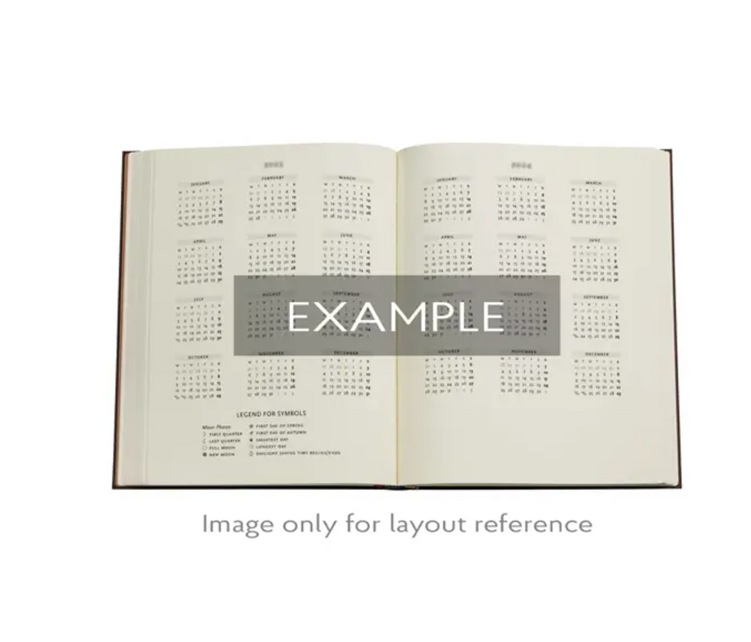 2026 Fiammetta, Ultra, Day-at-a-Time, Flexi Diary