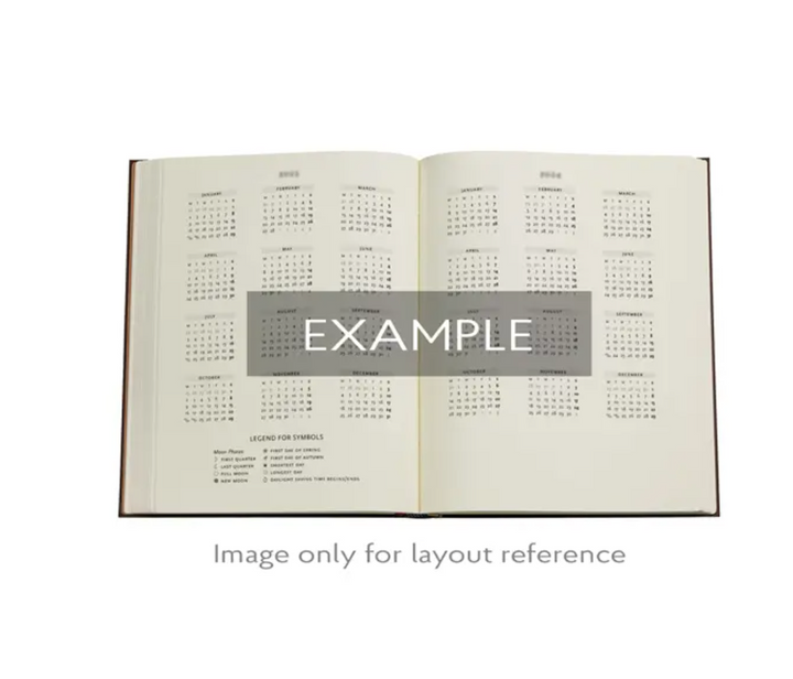 2026 Fiammetta, Ultra, Day-at-a-Time, Flexi Diary