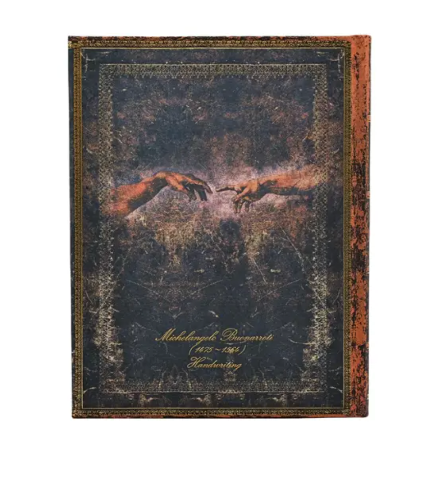 2026 Michelangelo, Ultra, Horizontal, Hardcover Weekly Diary