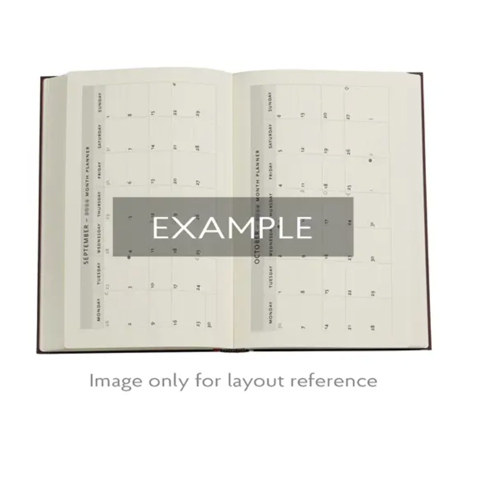 2026 Vault of the Milan Cathedral, Midi, Vertical, Hardcover Weekly Diary