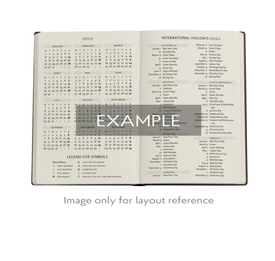 2026 Vault of the Milan Cathedral, Midi, Vertical, Hardcover Weekly Diary