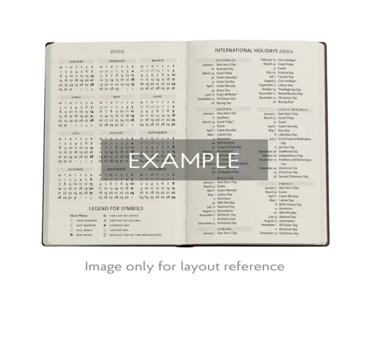 2026 Vault of the Milan Cathedral, Midi, Vertical, Hardcover Weekly Diary