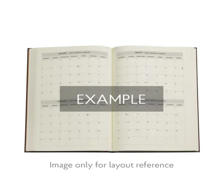 2026 Black Edition, Ultra, Day-at-a-Time, Flexi Diary