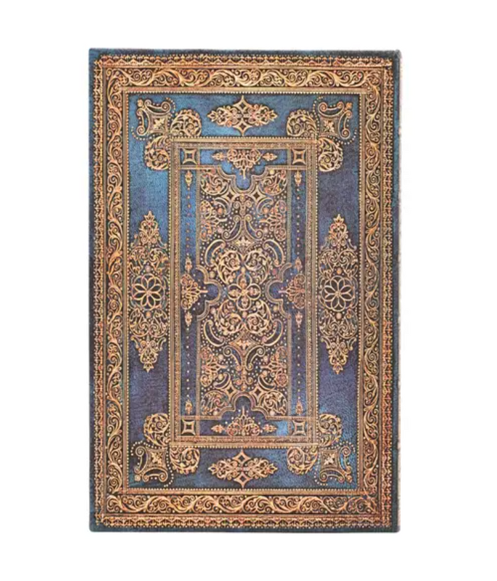2026 Blue Luxe, Maxi, Horizontal, Hardcover Weekly Diary