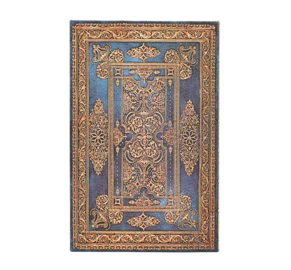 2026 Blue Luxe, Maxi, Vertical, Hardcover Weekly Diary