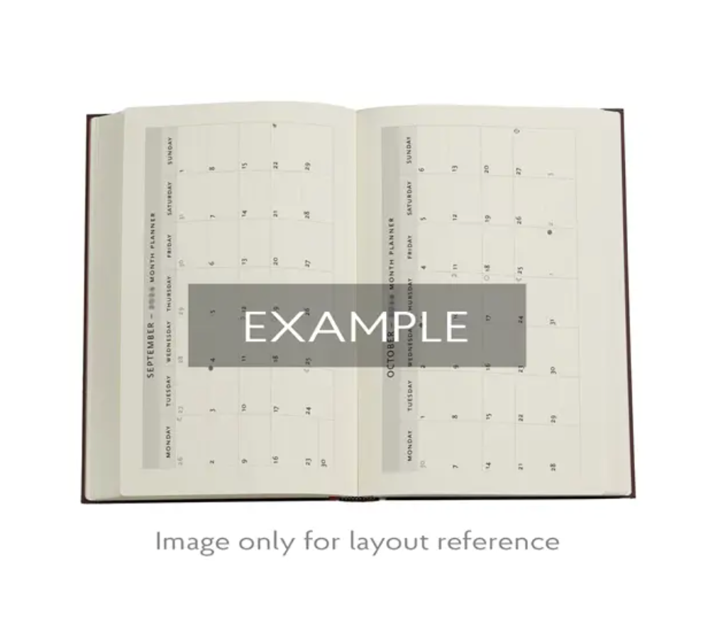 2026 Celestial Magic, Midi, Horizontal, Flexi Weekly Diary
