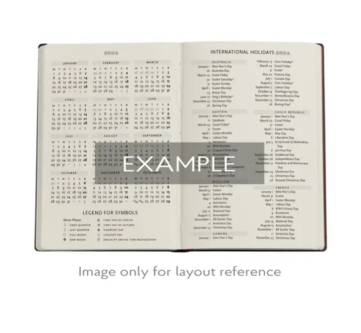 2026 Celestial Magic, Midi, Horizontal, Flexi Weekly Diary