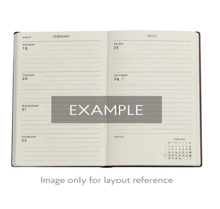 2026 Diamond Jubilee, Midi, Horizontal, Flexi Week Diary