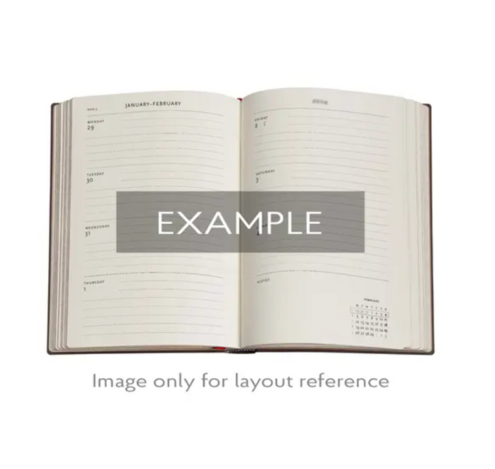 2026 Diamond Jubilee, Ultra, Horizontal, Hardcover Weekly Diary