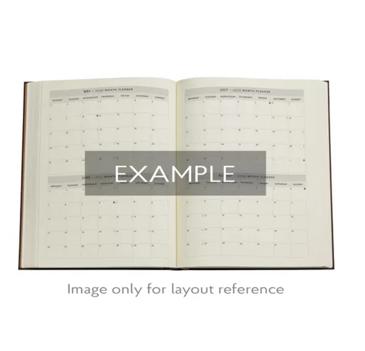 2026 Diamond Jubilee, Ultra, Horizontal, Hardcover Weekly Diary