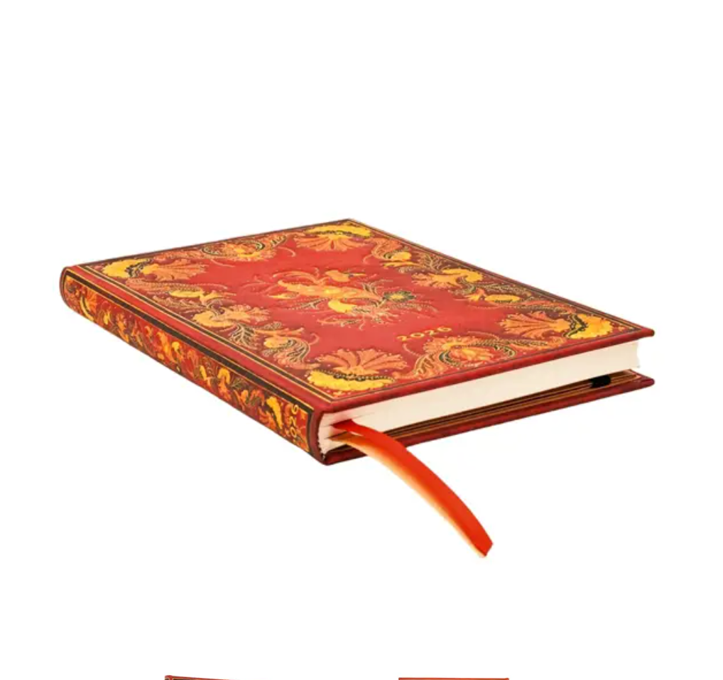 2026 Fiammetta, Midi, Horizontal, Hardcover Weekly Diary