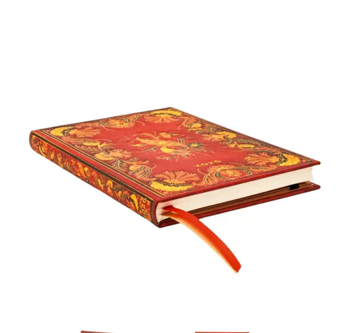 2026 Fiammetta, Midi, Horizontal, Hardcover Weekly Diary
