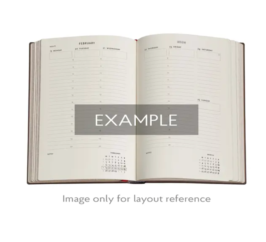 2026 The Brothers Grimm, Frog Prince, Midi, Vertical, Hardcover Weekly Diary