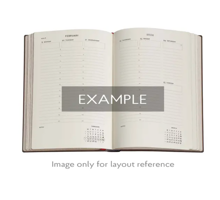 2026 The Brothers Grimm, Frog Prince, Midi, Vertical, Hardcover Weekly Diary
