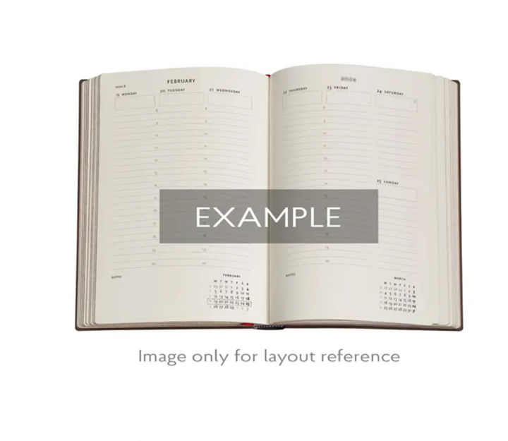 2026 Gaudi's Sun, Midi, Vertical, Hardcover Weekly Diary