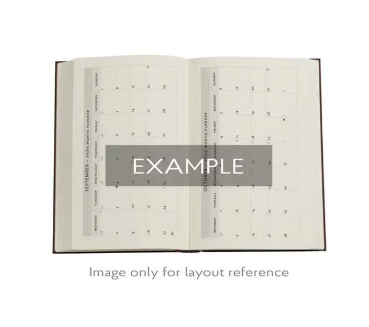 2026 Gaudi's Sun, Midi, Vertical, Hardcover Weekly Diary