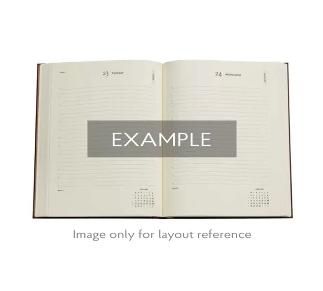 2026 Gaudi's Sun, Ultra, Day-at-a-Time, Hardcover Diary