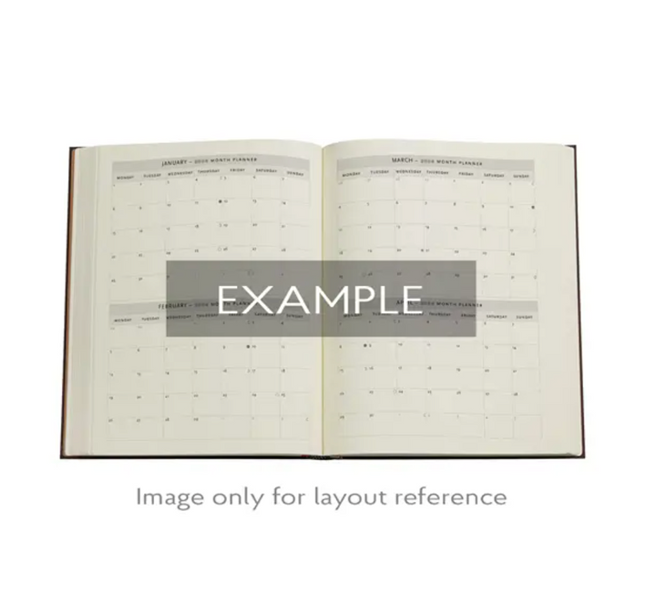 2026 Gaudi's Sun, Ultra, Day-at-a-Time, Hardcover Diary
