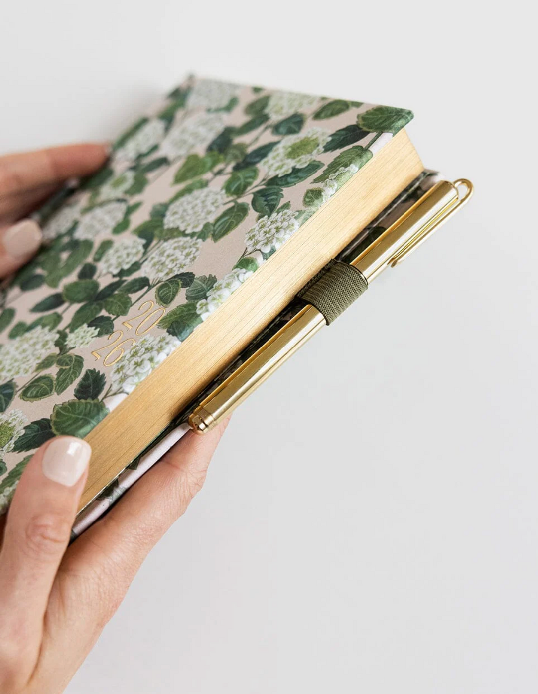 Bespoke Adhesive Rectangle Pen Loop - Olive Green