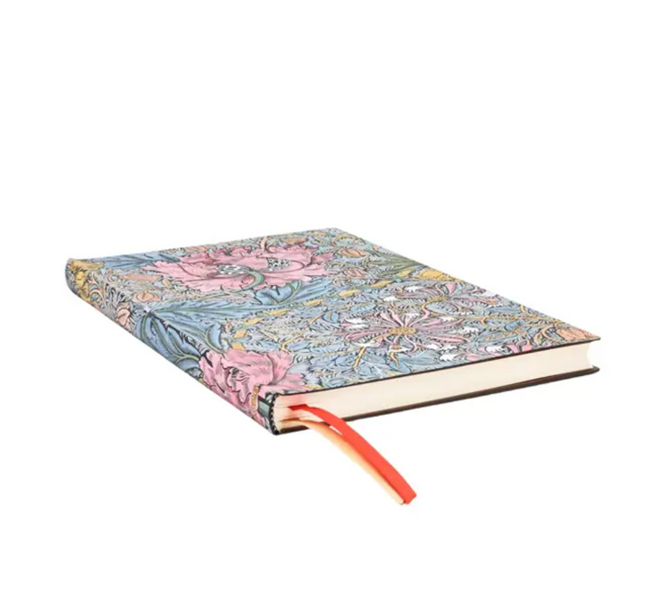 2026 Morris Pink Honeysuckle, Maxi, Horizontal, Flexi Weekly Diary
