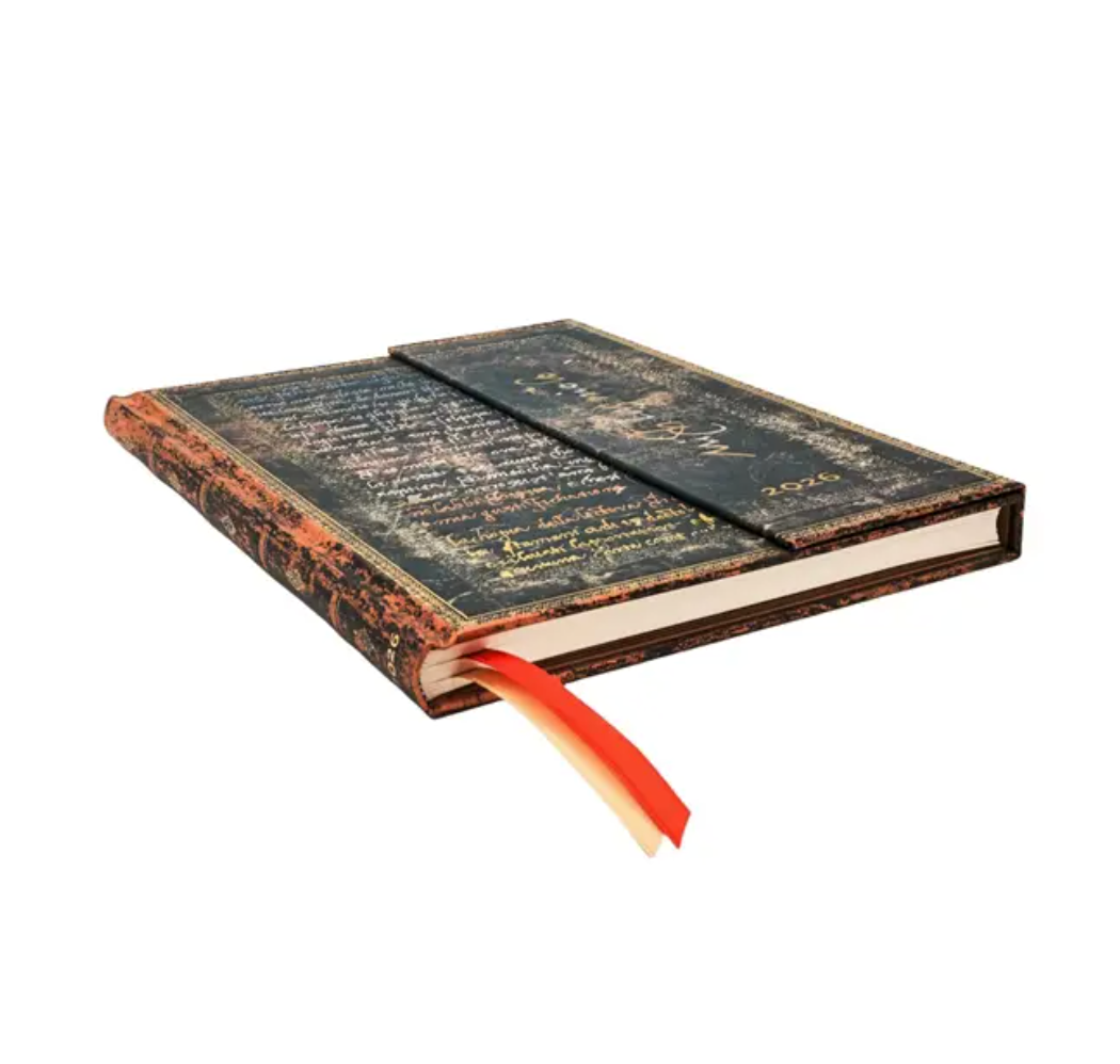 2026 Michelangelo, Ultra, Vertical, Hardcover Weekly Diary