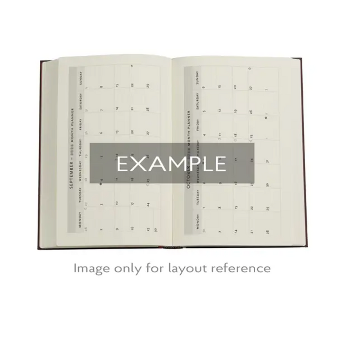 2026 Vault of the Milan Cathedral, Midi, Verso, Hardcover Weekly Diary