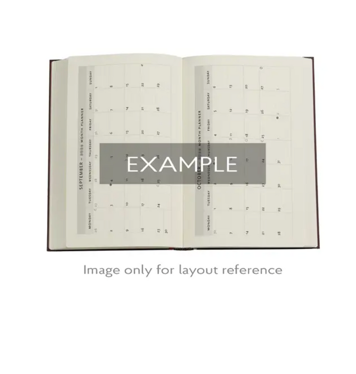 2026 Vault of the Milan Cathedral, Midi, Horizontal, Hardcover Weekly Diary