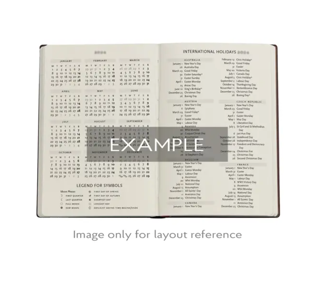 2026 Vault of the Milan Cathedral, Midi, Horizontal, Hardcover Weekly Diary