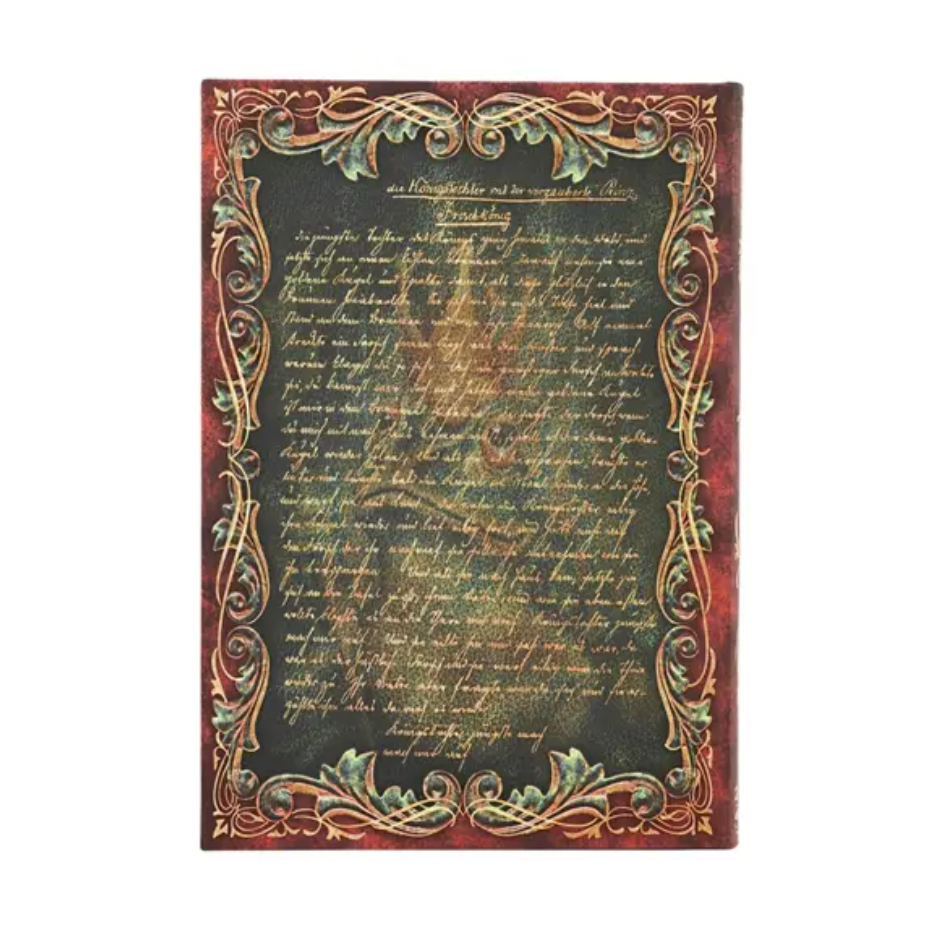 2026 The Brothers Grimm, Frog Prince, Midi, Verso, Hardcover Weekly Diary