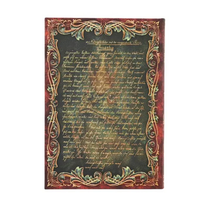 2026 The Brothers Grimm, Frog Prince, Midi, Verso, Hardcover Weekly Diary