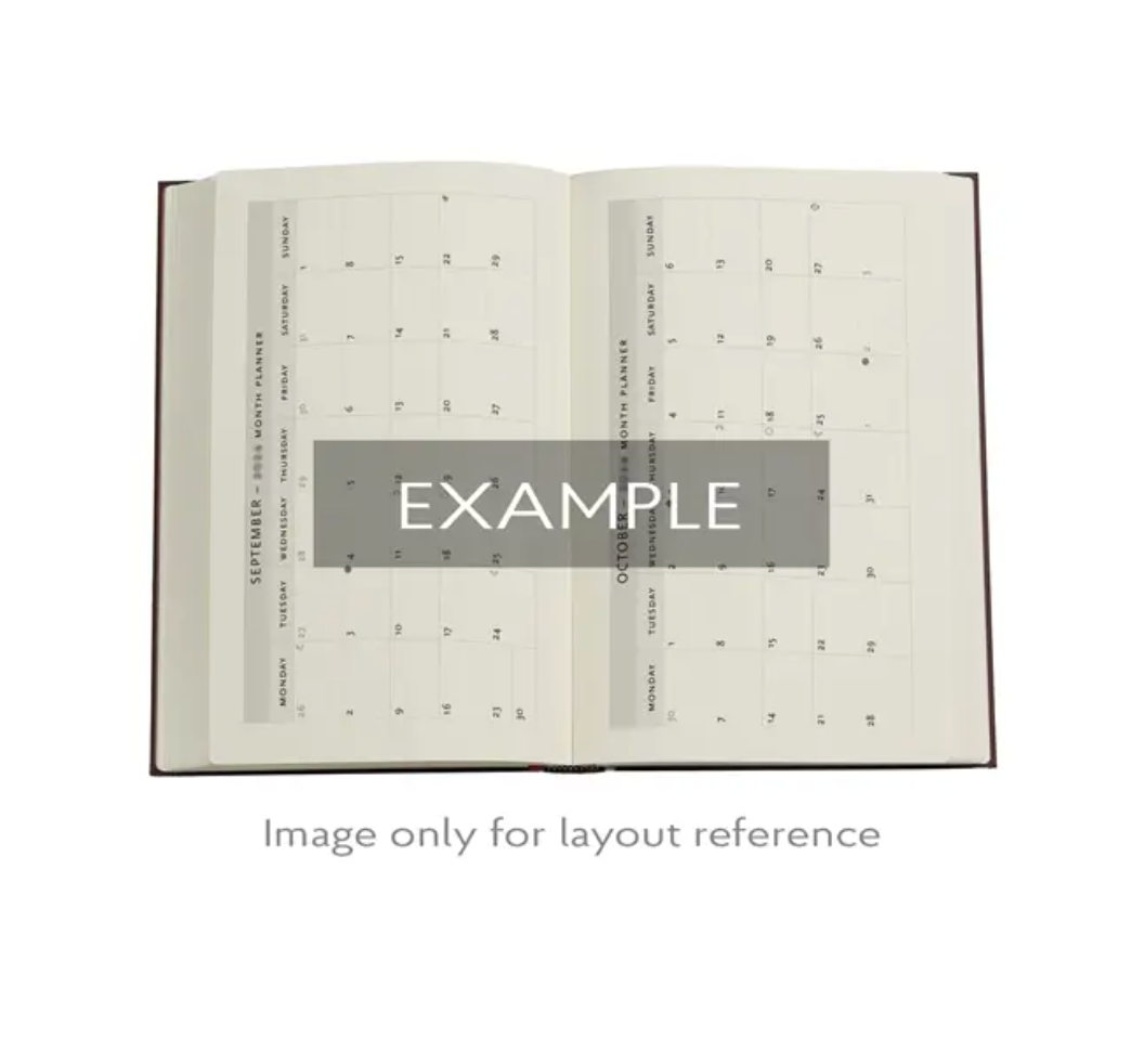 2026 Renoir, Letter to Morisot, Midi, Verso, Hardcover Weekly Diary
