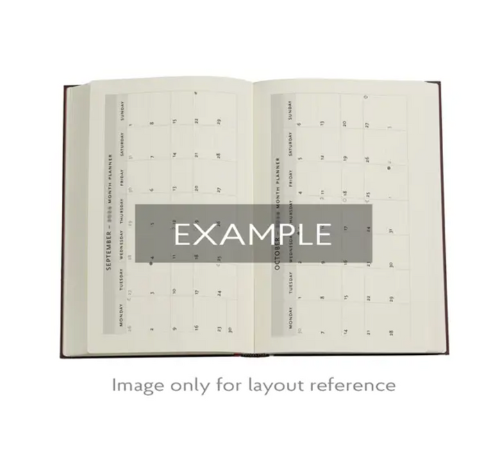 2026 Poetry in Bloom, Midi, Horizontal, Hardcover Weekly Diary