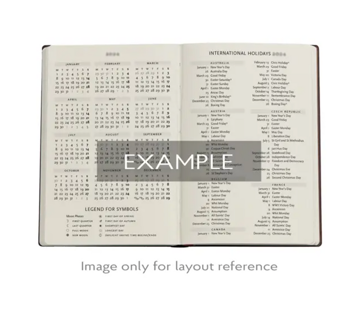 2026 Poetry in Bloom, Midi, Verso, Hardcover Weekly Diary