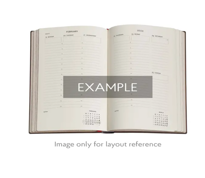 2026 Poetry in Bloom, Midi, Vertical, Hardcover Weekly Diary