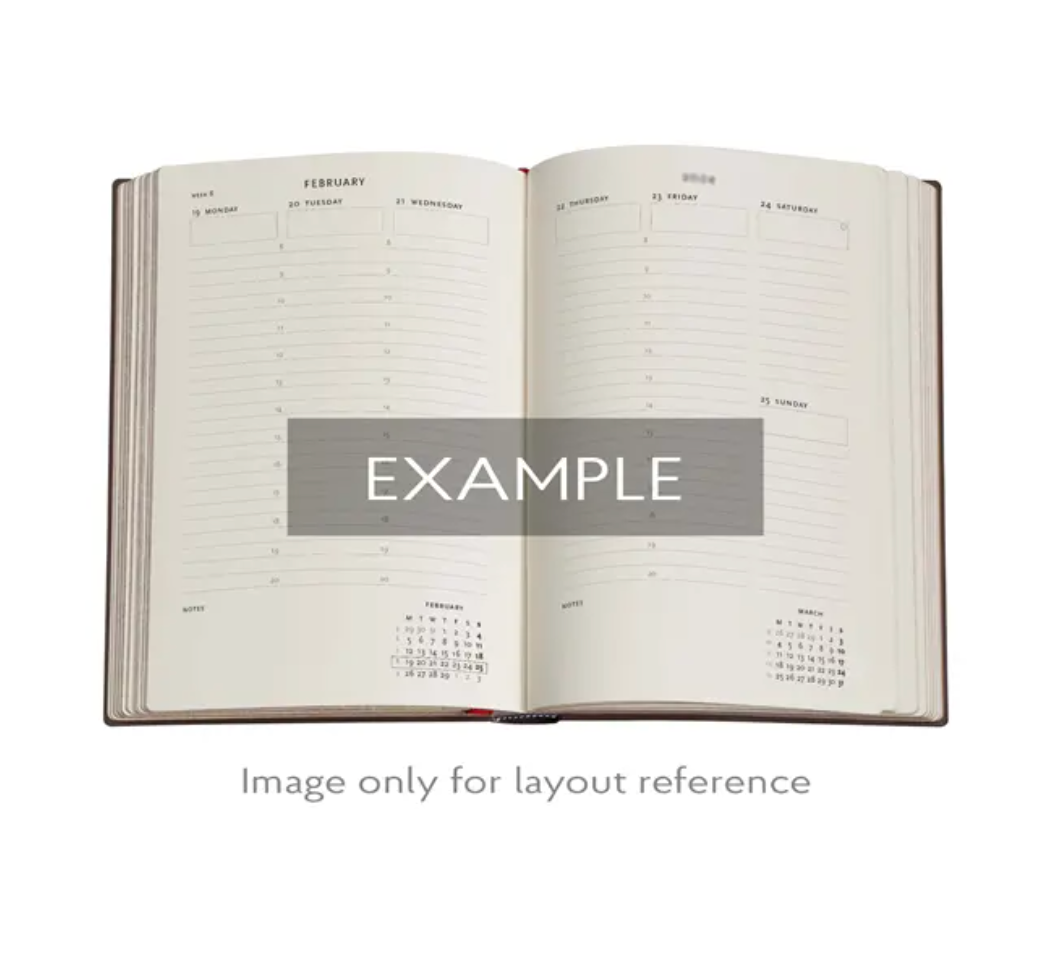 2026 Porto, Maxi, Vertical, Hardcover Weekly Diary