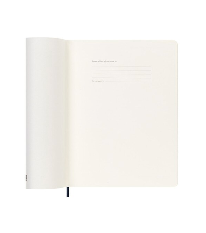Moleskine 2026 Weekly, Extra Large, Soft Cover Diary - Sapphire Blue