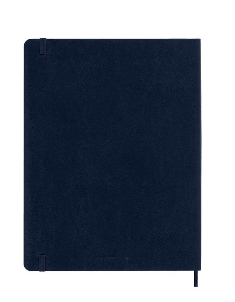 Moleskine 2026 Weekly, Extra Large, Soft Cover Diary - Sapphire Blue