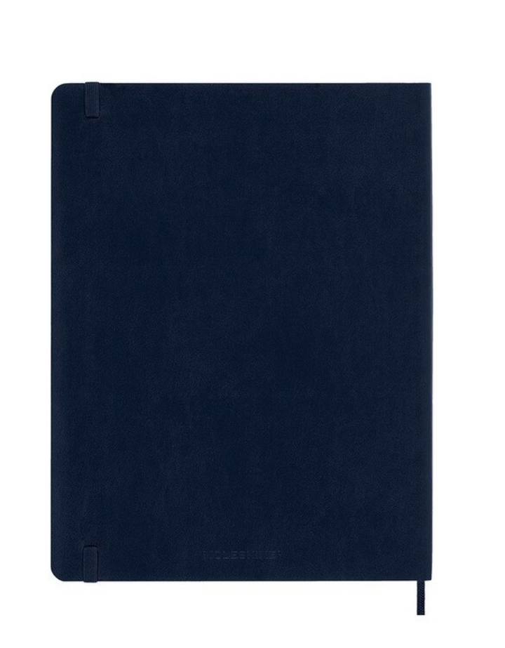 Moleskine 2026 Weekly, Extra Large, Soft Cover Diary - Sapphire Blue