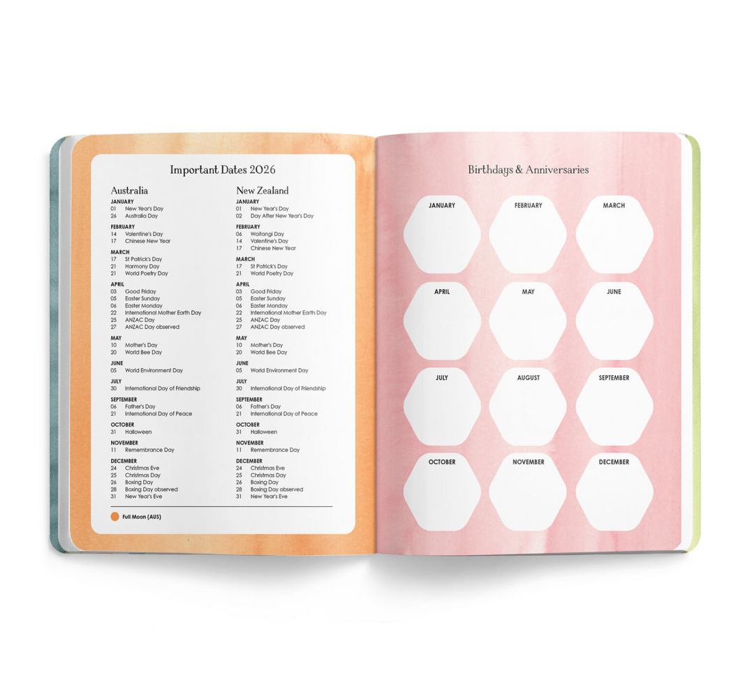 2026 Affirmations Bee Diary