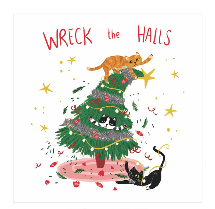 CMRI Christmas Card Pack - Wreck The Halls 18