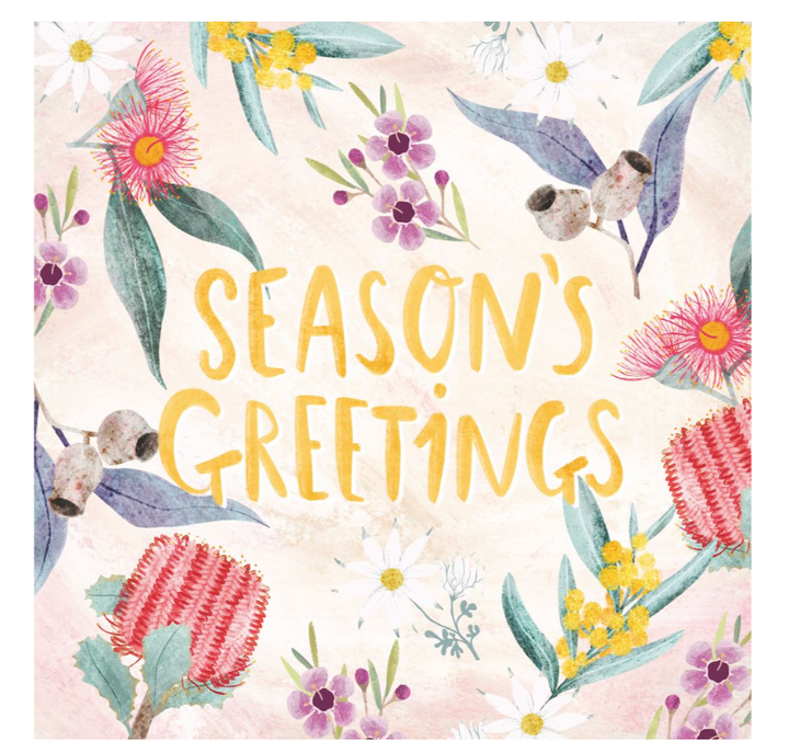 BCNA Christmas Card Pack - Festive Flora 14