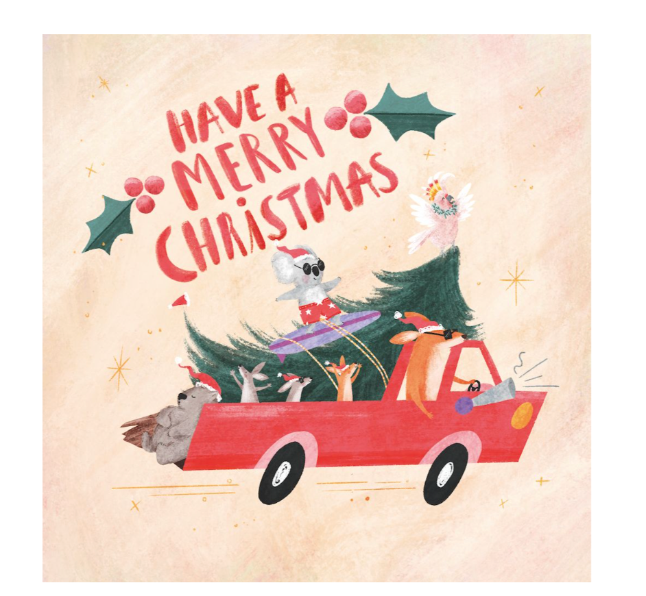 CMRI Christmas Card Pack - Christmas Ride 20