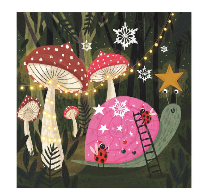 CMRI Christmas Card Pack - Mushroom Forest 21