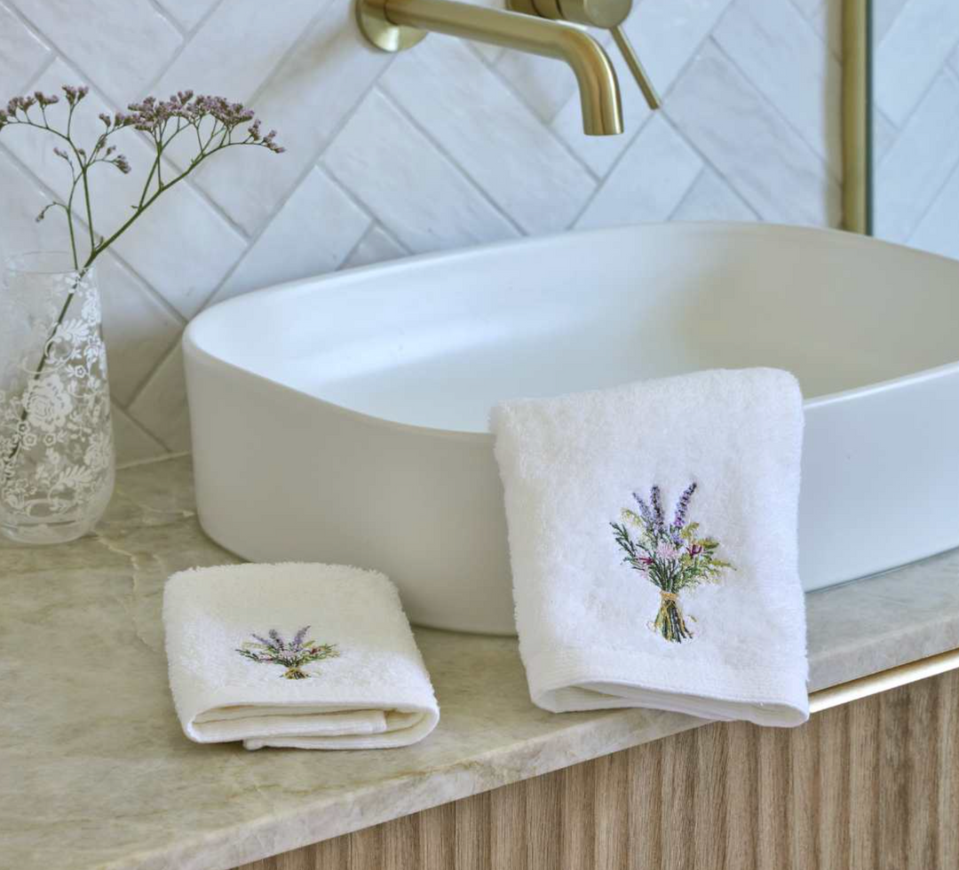 Hand Towel - Floral Garden