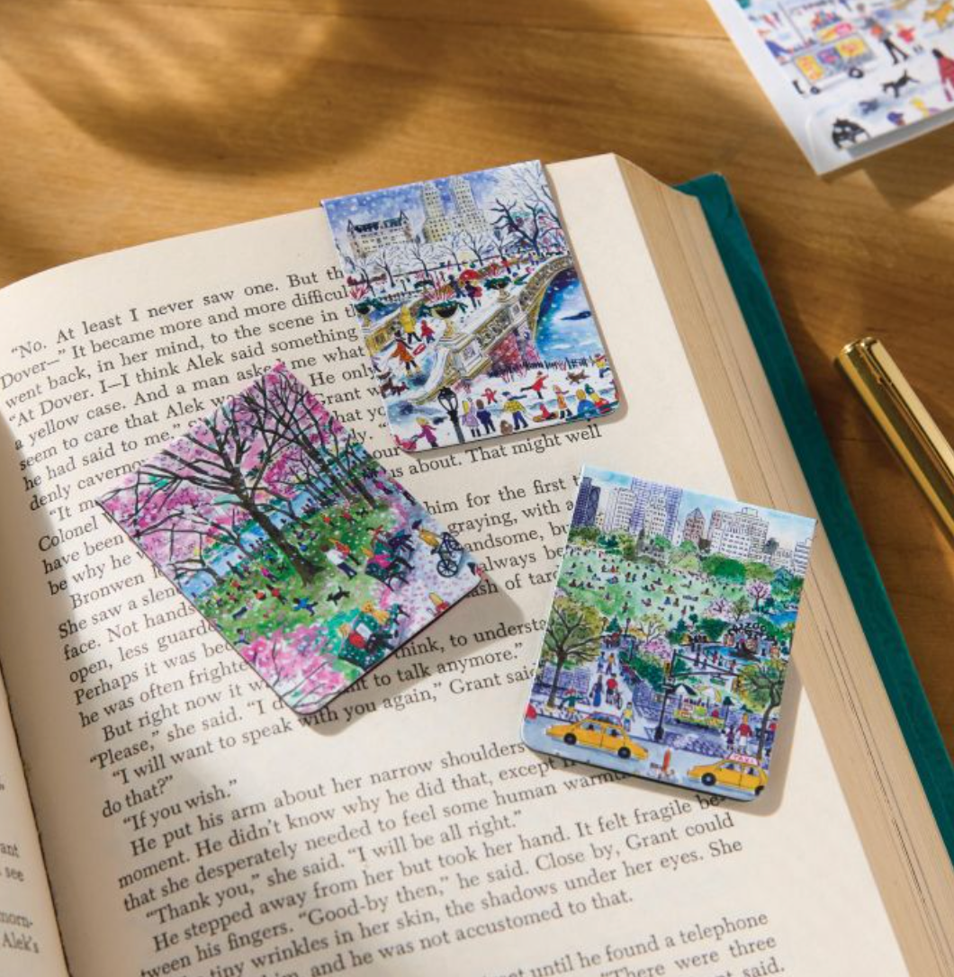Magnetic Bookmarks - Michael Storrings Walk in the Park