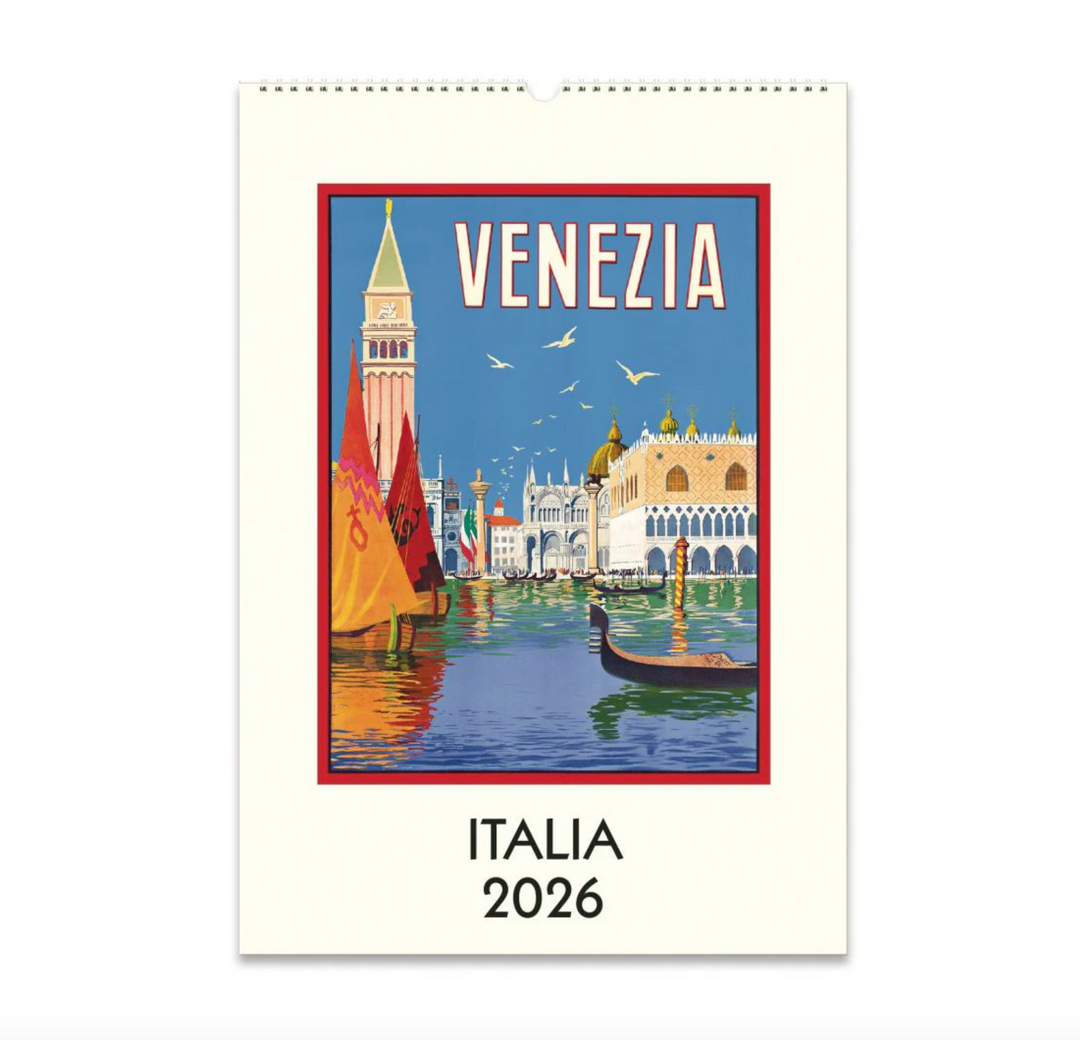 Cavallini 2026 Wall Calendar - Italia