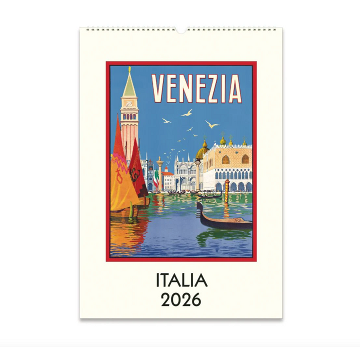 Cavallini 2026 Wall Calendar - Italia