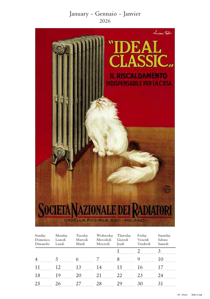 IFI 2026 Medium Calendar - Chat Noir