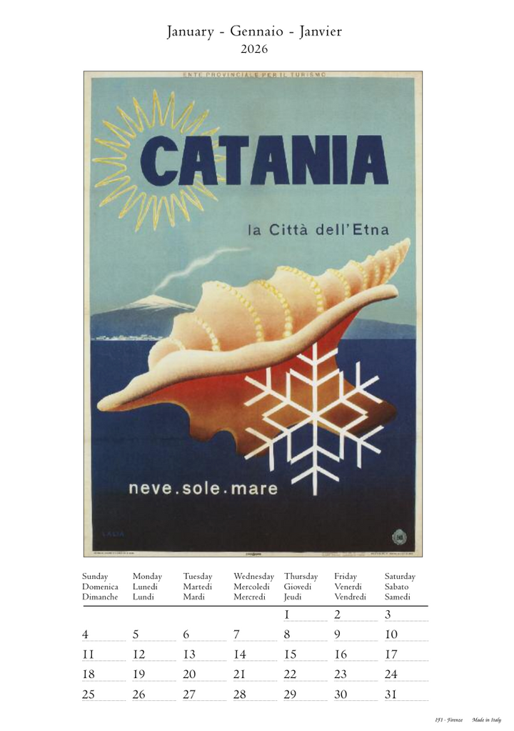 IFI 2026 Medium Calendar - Sicilia