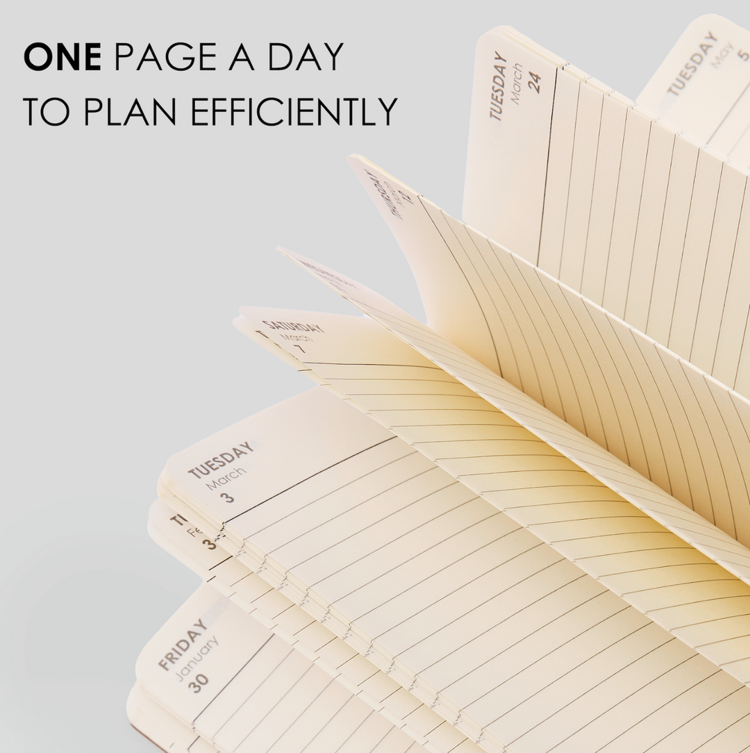 MyPaperclip 2026 Hard Cover Daily Planner - Green